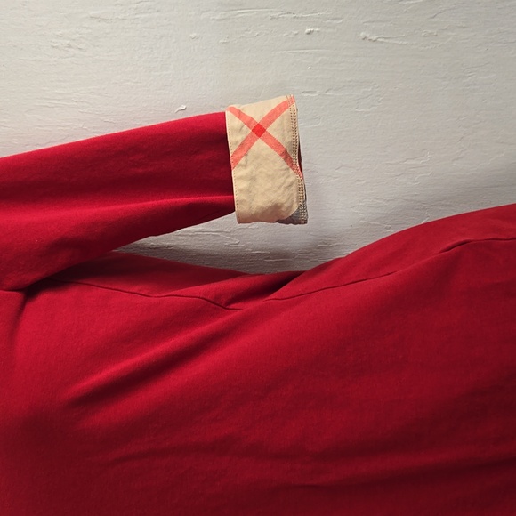 BURBERRY BRIT 3/4 SLEEVE WITH CUFF TSHIRT.  #6466 - Picture 5 of 10